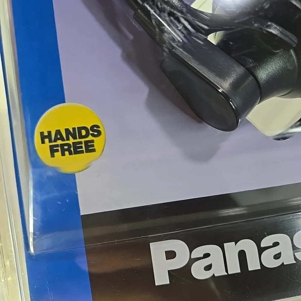 Panasonic Black Cordless Phone Headset with Hands-Free Feature